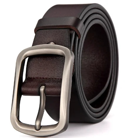 Fashion Mens Jeans Belt Custom Luxury Leather Reversible Buckle Biservice Black Brown Belt Nylon Web Belts 120 for Men and Women