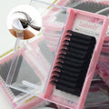 Lashonly Handmade 6-25mm Volume Russian Auto Fan Individual Faux Eyelashes Soft Natural Hot Selling Boxed Lash Extensions