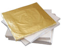 16*16cm Handicraft #2.5 Imitation Gold Leaf Sheet Distressed Gold Foil Paper Antique Metal Interior Decoration