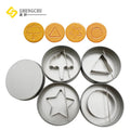 Korea Style Stainless Steel Cookie Mold for Baking & Pastry Cosplay Sugar Candy Cutter with Attractive Metal Box