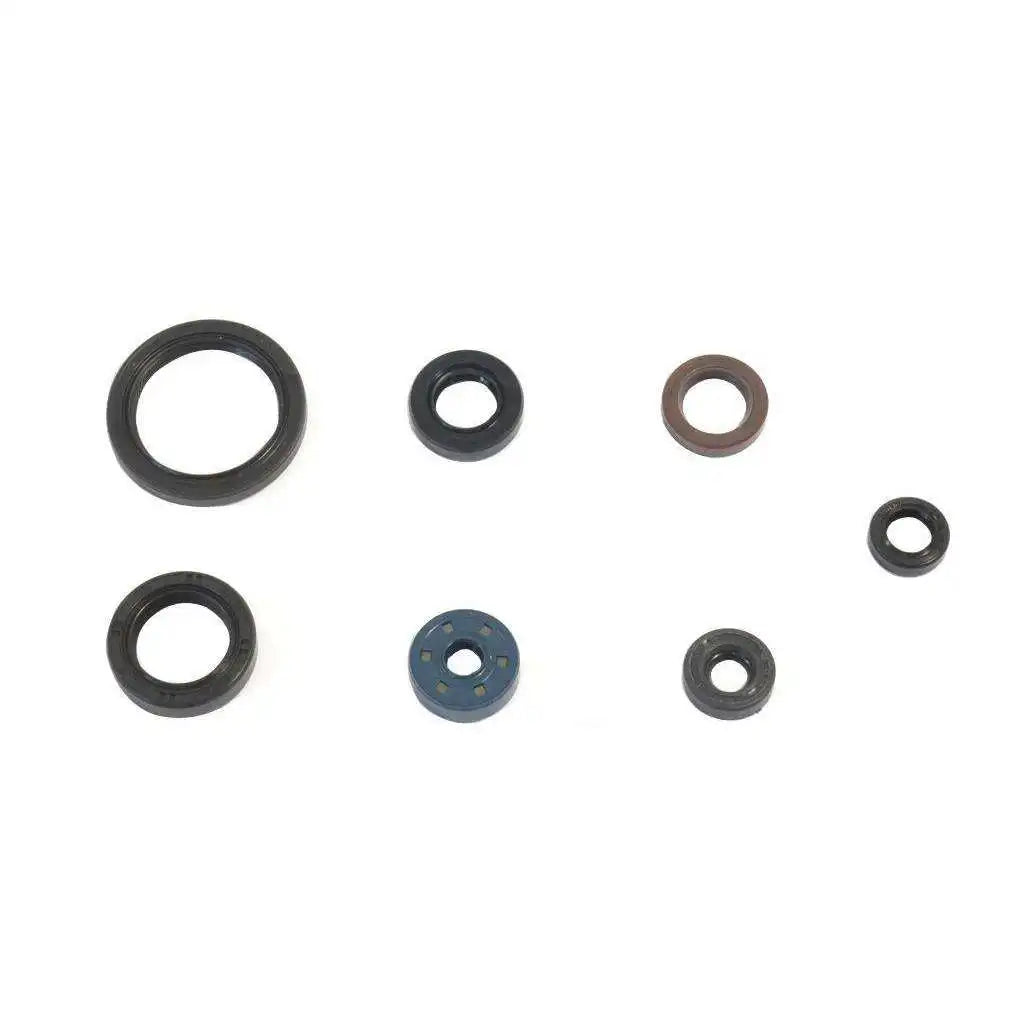 Centauro Engine Oil Seal Kit for Yamaha WRF 450 16-23 Piston & O Ring Styles NBR & FKM Materials Oil Resistance PP Packing