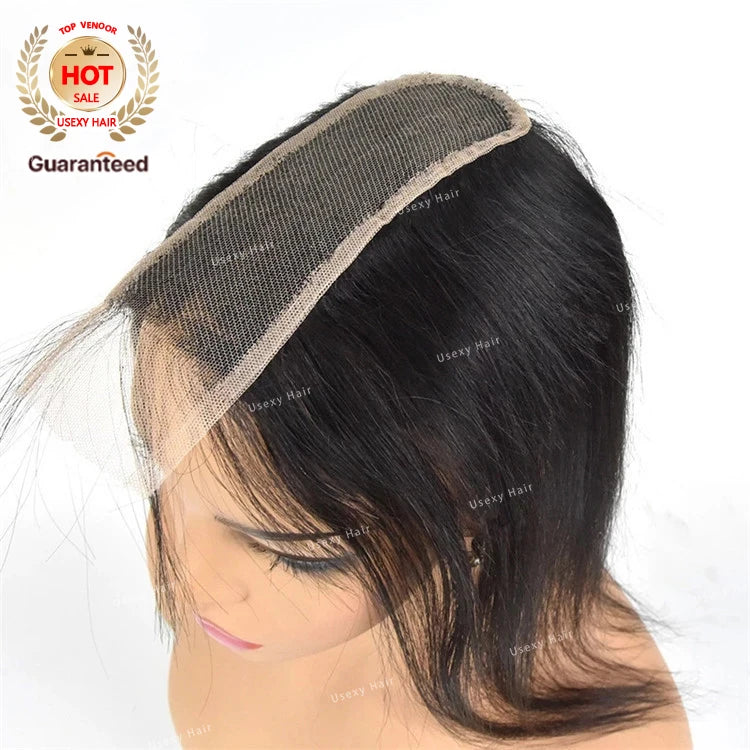 Hot Selling Kim K 2x6 Lace Closure Virgin Brazilian Human Hair Straight Transparent 2x6 Lace Closure Cheap Swiss Lace Closure