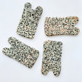 Hongzhuo Natural Dalmatian jasper Comb Carved by Hand Crystal As Accessories