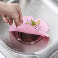 Flower Mesh Silicone Colander Sink Strainer Bathroom Filter Kitchen Gadgets