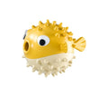 Eco-Friendly TPR Dog Bite-Resistant Pufferfish Chew Toy for Teeth Grinding and Cleaning
