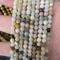 African Turquoise 8mm zebra Pattern Colorful Customizable Size Minerales Beads From Stone Natural Wholesale