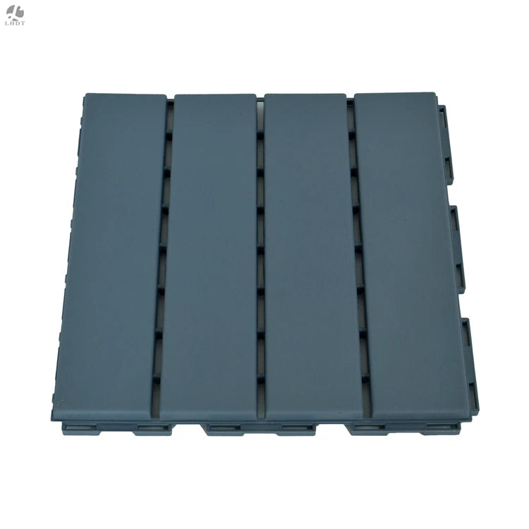 Pattern customization ski lawn 12 X 12in Plastic Flooring Patio Deck Tiles Interlocking Tiles Patio Solid Plastic Indoor&Outdoor  Deck Board