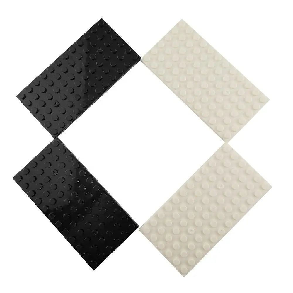 Small Particle 6x12 Plate ABS Plastic Assembly Block Kids Education Toy Bricks NO.3028