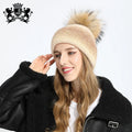 Janefur Wool Hats Winter Warm Cashmere Beanie Factory Wholesale Custom Logo Women Wool Hats