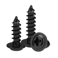 China Manufacturer Direct Sales Round Head With Gasket Washer Stainless Steel 304 PWA Self Tapping Fastener Screw
