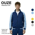New Men Tracksuit Custom Logo Mens Sweatsuit Sets Zipper Jacket and Pant Two Piece Set Men Jogging Set