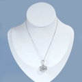 Starsgem Wholesale  Belt Buckle Designs Real Chanterelle 925 Sterling Silver Moissanite Necklaces