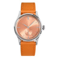 Custom Factory Price Dome Sapphire Glass 10atm 316l Stainless Steel Mechanical Automatic Retro pilot Watch Man for Sale