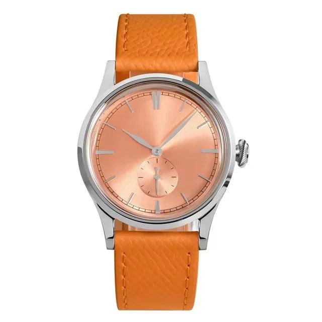 Custom Factory Price Dome Sapphire Glass 10atm 316l Stainless Steel Mechanical Automatic Retro pilot Watch Man for Sale