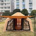 Comfortable and Breathable210D Oxford Cloth AIR 480*350*220cm Double Layer Car Tent with  PVC Transparent Large Window