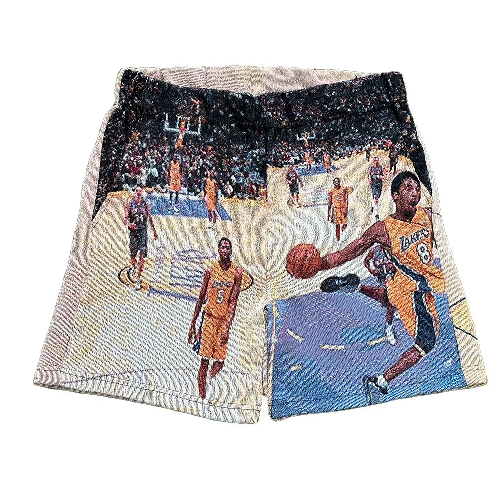 2025 Tapestry Manufacturer Mens Custom Blanket Shorts Woven Blanket Hot Shorts Customize Tapestry Shorts