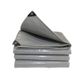 Flame Retardant Waterproof Gray Color Weather Resistant Tarpaulin Garage Warehouse Tarp MegaBDM