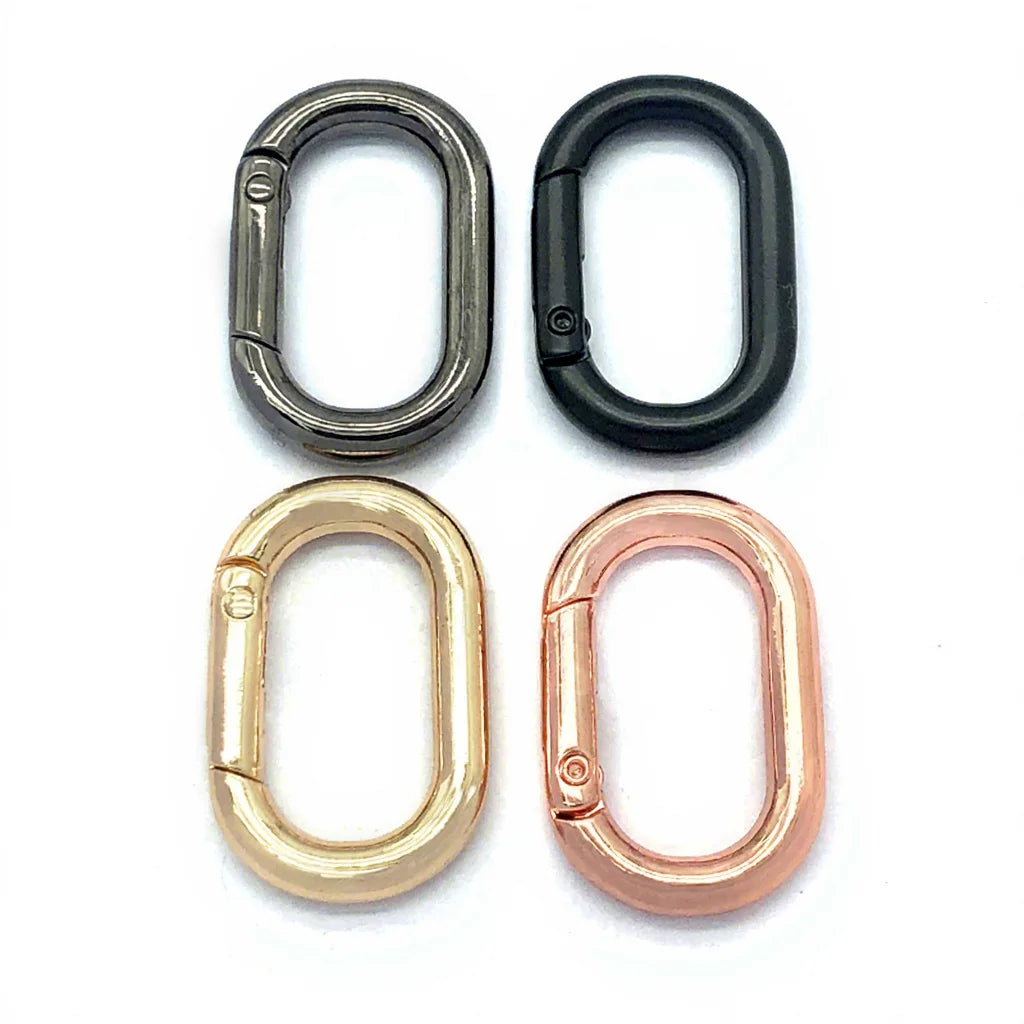 New Pattern Chic Clasp Jewelryhigh Quality Plated Gold/silver/gunmetal Claspfashion Spring Clasp Wholesale for Women