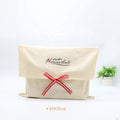 Super Soft Brushed Cotton Twill Envelope Dust Bag Cotton Envelope Pouch Clothing Cosmetic Packaging Envelope Pouch