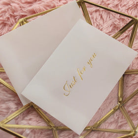 High Quality Butter Paper Frosted Envelope Private Custom Gold Foil Edge Luxury Card Packing Envelopes for Wedding
