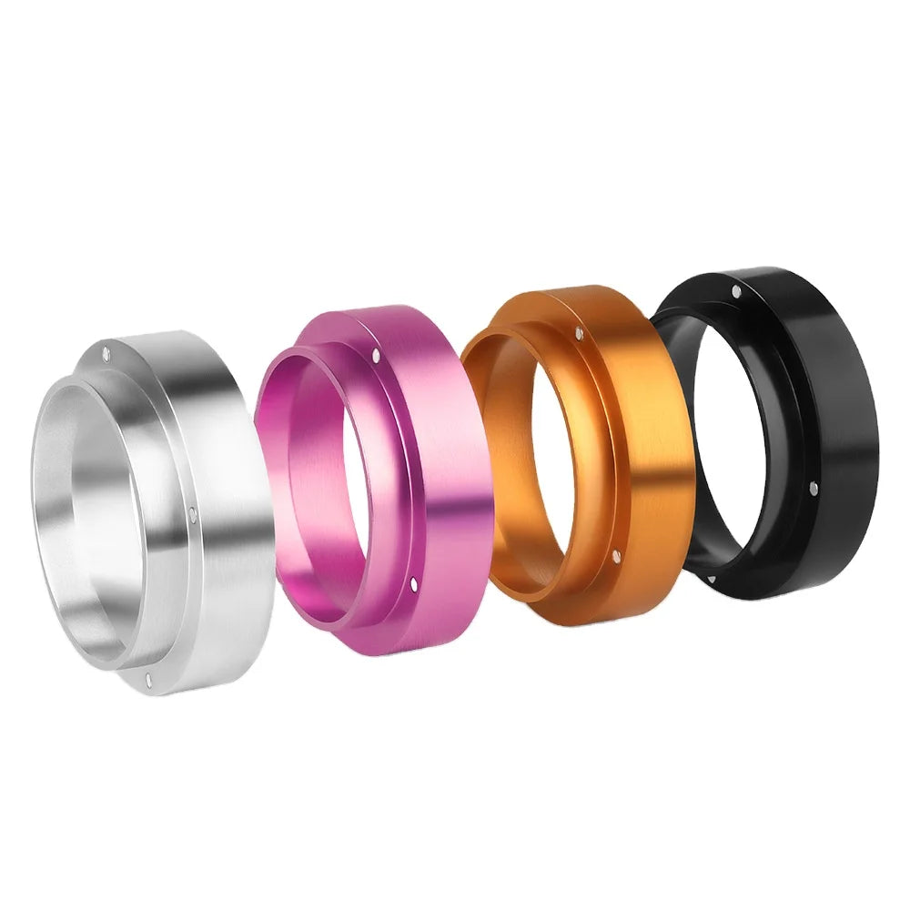 51/53/58mm Aluminum Alloy Dosing Funnel with Magnetic Dosing Ring