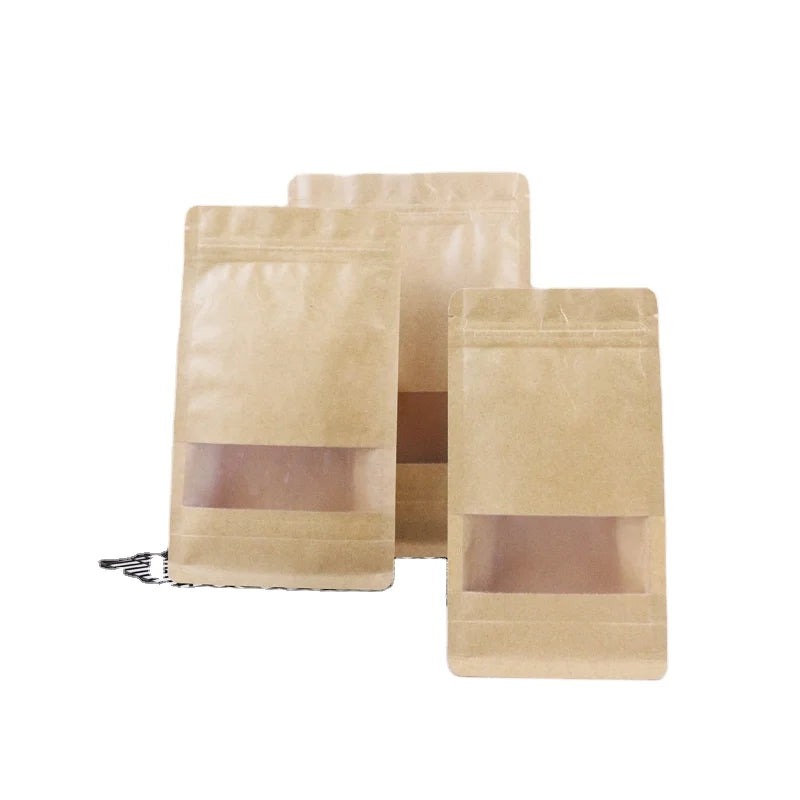 Wholesale Matte Mylar Ziplock Snack Bag Plastic Pet Food & Cat Food Packaging Paper Bags