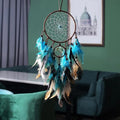 Wholesale Feather Dreamcatcher Aventurine Gravel Dream Catcher Tree of Life Crystal Dreamcatcher