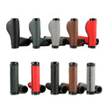 Customized High-end Grips LOGO Mountain Bike Straight Meat Ball Grips Bicycle Hand-sewn Leather Bilateral Locking Grips