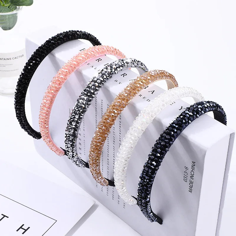 CELIAY Women's Rhinestone Crystal Beaded Hairband-Fashion Hair Accessories