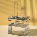 New Transparent Cat Water Fountain Cat Fountain Electric Recirculate Filtering Drinker Pet Water Dispenser Cat Products