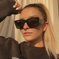 2024 New Retro P Home Sunglasses 1269 Square Frame in Gray Metal Durable and Stylish