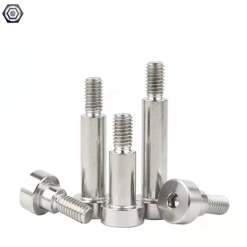 ISO7379 Stainless Steel 304 Shoulder Bolt Hexagon Socket Step Screw Hex Plug Screws for Bearing