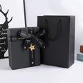 Wholesale Reusable Customize Thank You Black Shopping Birthday Gift Clothing Shoe Tote Bags with Handle for Boutique Box