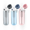 OEM Kids Tritan Water Bottle Bpa Free Water Bottle Motivational 750ml Tritan Portable Filter Water Bottle with Filter
