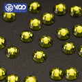 VDD 021 Olivine SS3-SS50 Glass Rhinestones Crystal Non Hotfix Glitter Stones Strass Flatback Nail Art DIY Accessories