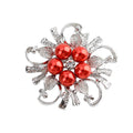 New Fashion Korean Wedding Engagement Gift Party Anniversary Rhinestone Pearl Cuff Link Tie Clip Unisex Scarf Button Corsage