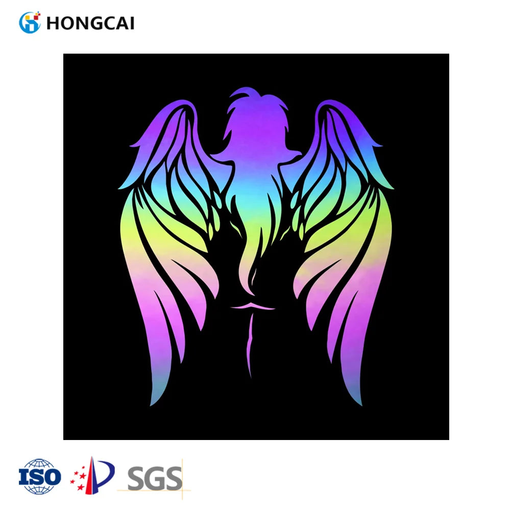 Rainbow Reflective Heat Transfer Vinyl High Reflective Film Design Factory Direct Sales Sample Paper & Film Processing