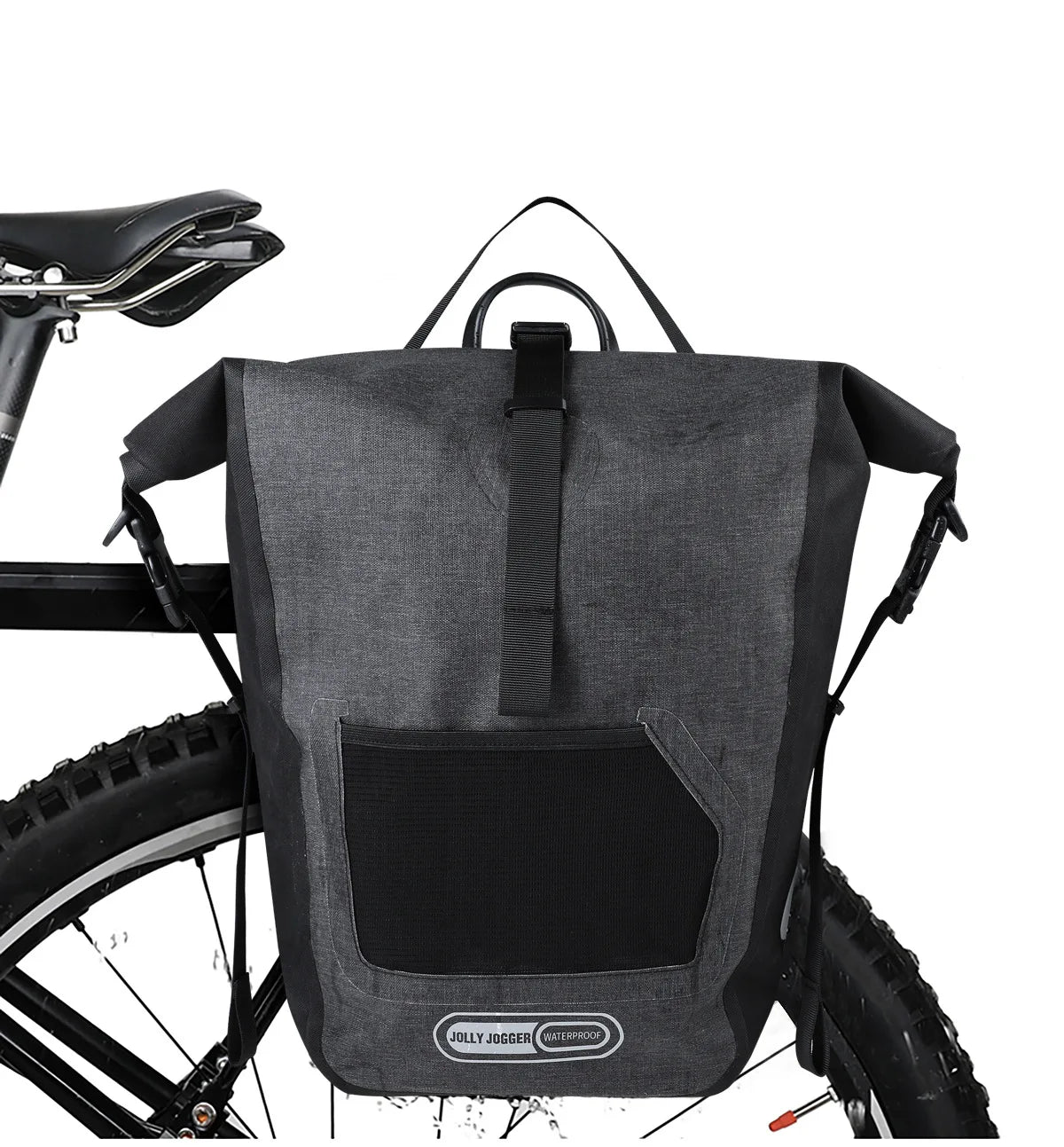 New Arrival Waterproof  Bike Rear Transport Rack Bag Saddle Bag Bicycle Bike Rear Wheel Bag