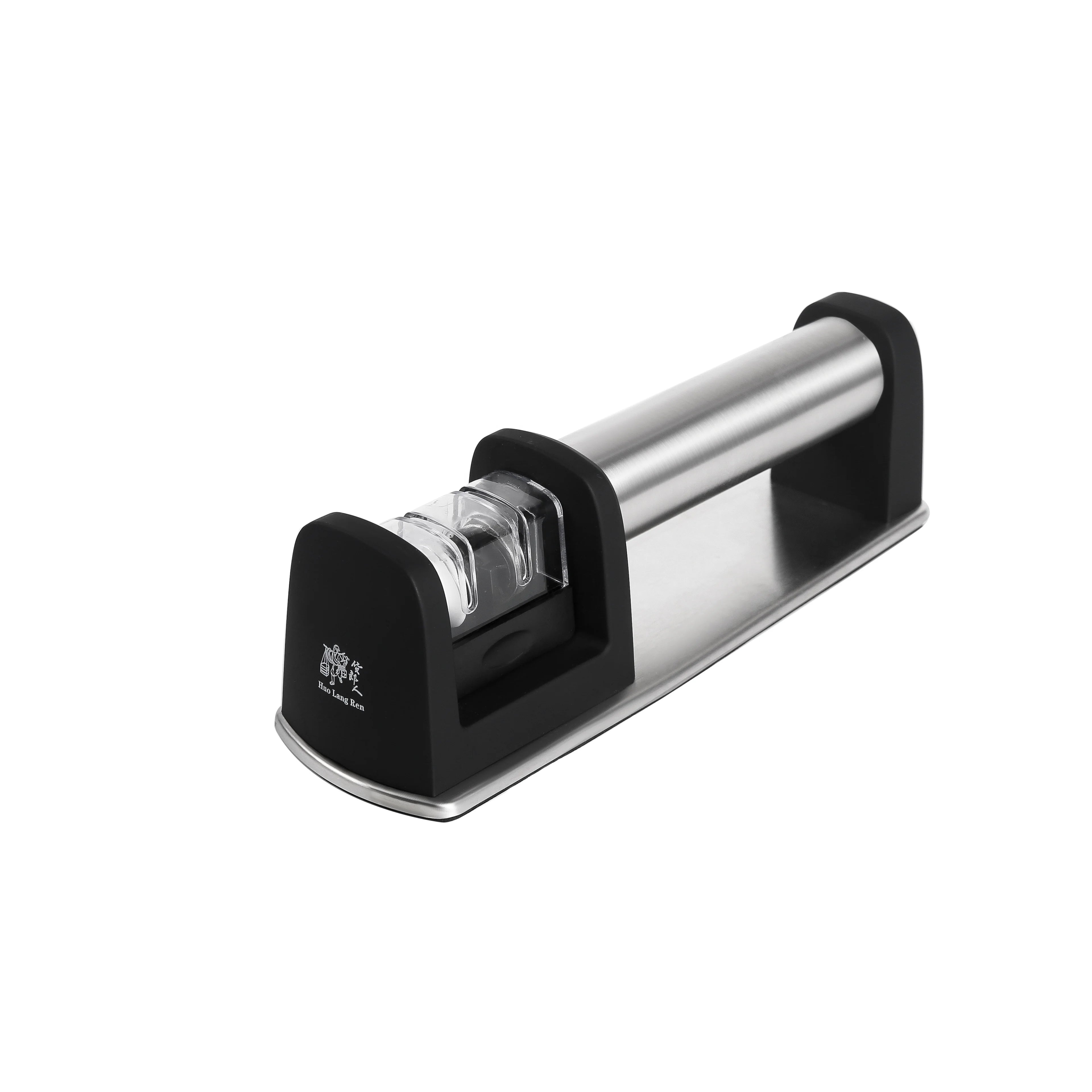 Wholesale New Model Ceramic Knife Sharpener with Stainless Steel Handle for Chefs