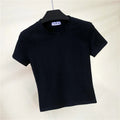 Green Crop Top T-Shirt Female Solid Cotton O-Neck Short Sleeve T-shirts for Women High Waist Slim Short Sport Femme T-Shirt