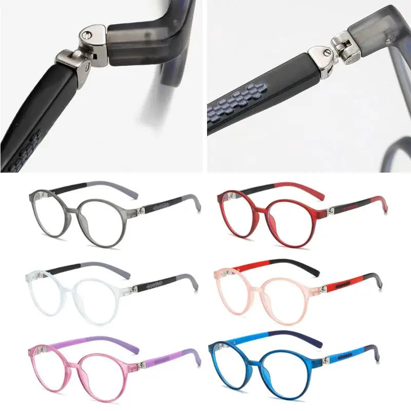 Anti Blue Light Blocking Glasses Kids Fashion TR Glasses Frames Clear Lens Computer Children Eyeglasses