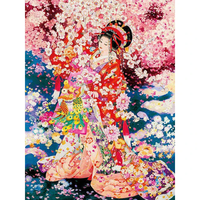 Women 5D DIY Diamond Painting Art Flower Girls Full Square Round Diamond Embroidery Mosaic Portrait Crafts of Rhinestones Gifts