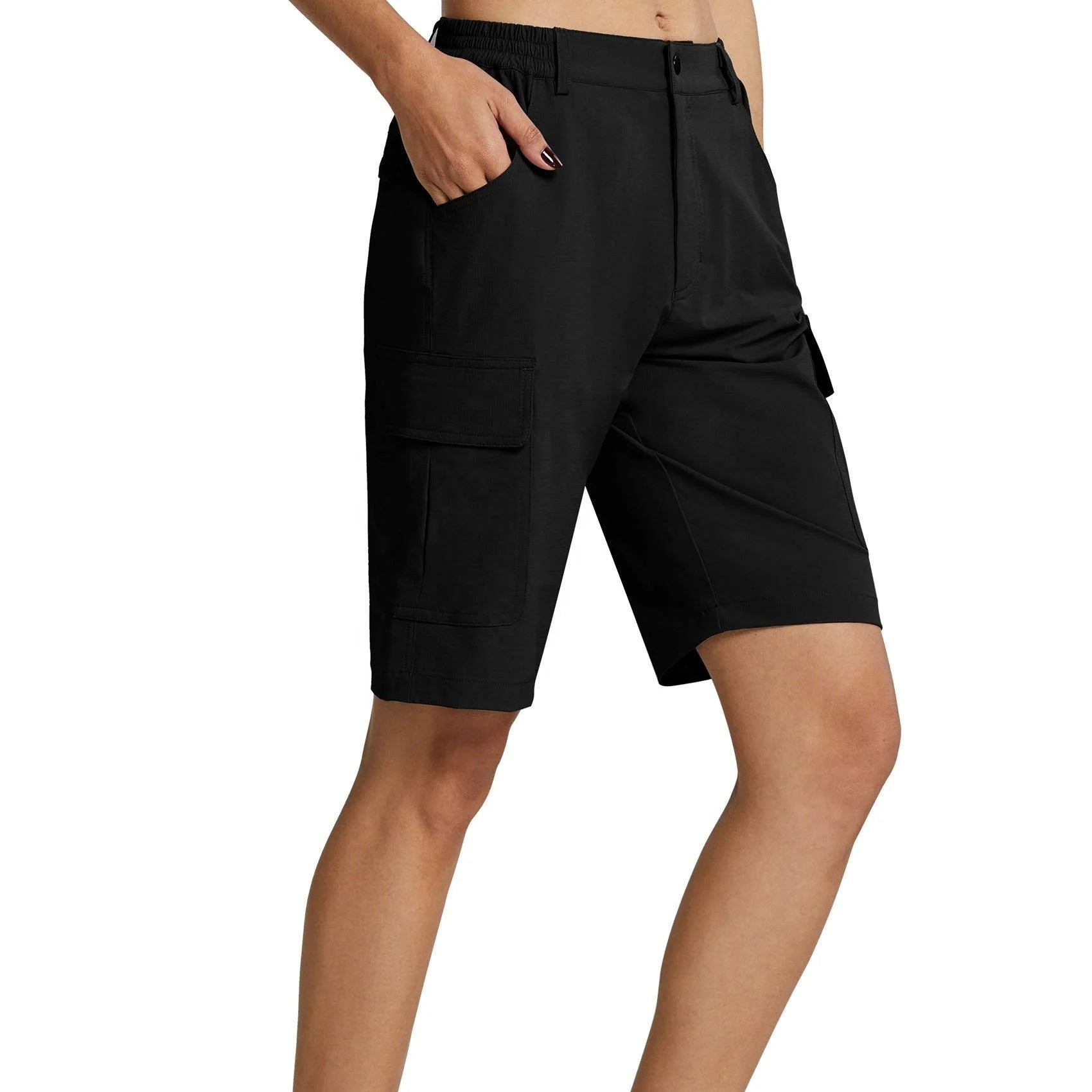 Fashion Womens Cargo Shorts Bermuda Outdoor Quick Dry With Pockets Golf Hiking Lightweight Shorts for Women