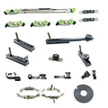 Modern Aluminium Slim Design Linkage Sliding Door Roller System for Glass Doors Commercial Use
