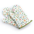 Online Best Selling Kitchen Glove Oven Mitt 100% Cotton extra Thick Printed Gloves Wholesale Price