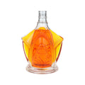 500ml 750ml 1000ml Decorated Liquor Vodka Spirit Whisky Gin Wine Round Glass Bottle