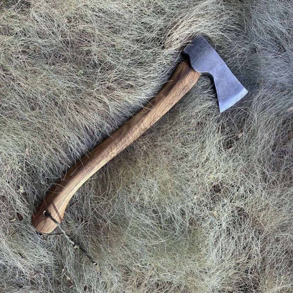 Hot Sale Long Wooden Handle Sharp Broad Outdoor Chopping Camping Ax Split Game Axe Survival Hatchet