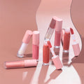 TY07 Best Quality  Cruelty Free Private Label Luxury Custom Logo Diamond Tube Shinny Glossy Moisturizing Nude Clear Lip Gloss