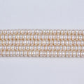 Zhuji Wholesale 7-8mm Natural White Freshwater Pearls Button Shape Loose for Jewelry Making