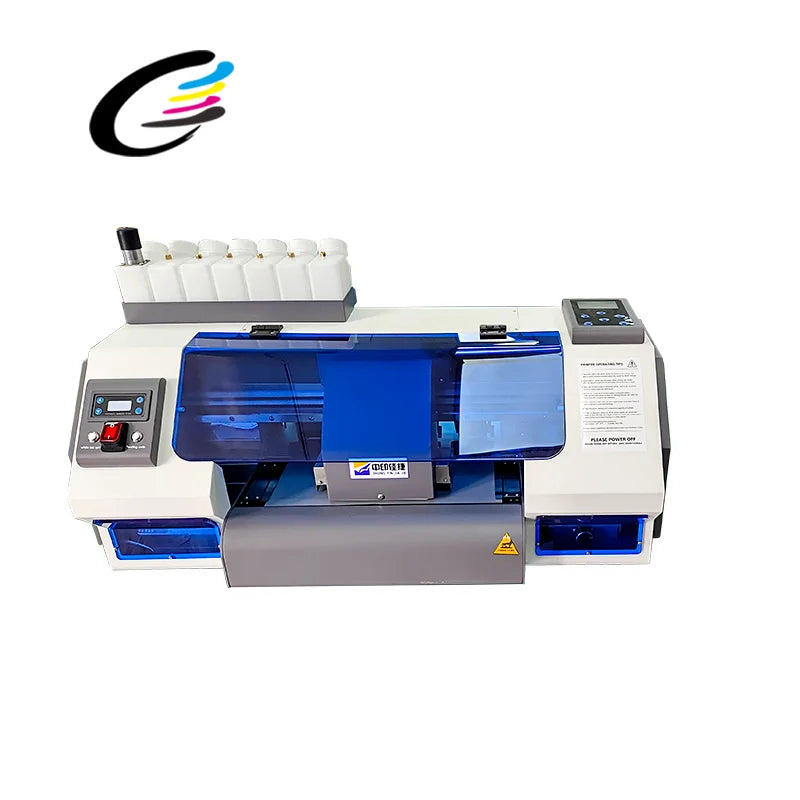 FCOLOR Hot Sale Professional Industrial Dual Head XP600 DTF Printer A3 A4 T-Shirt DTF Printing Machine